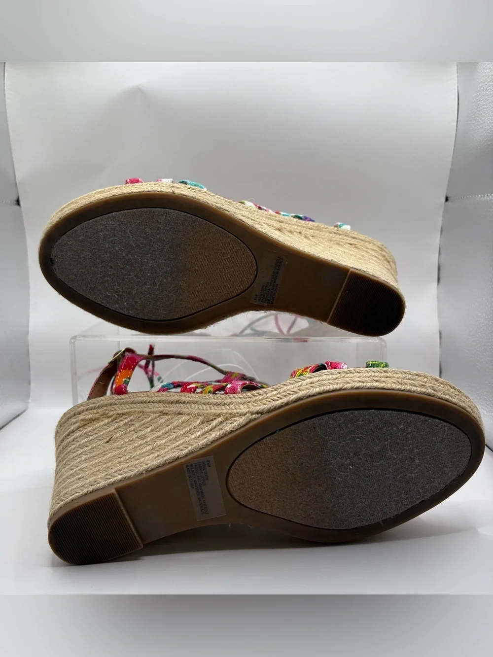 Sugar Floral Print Slide Sandal - Pink, Green, Blue